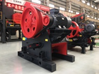 Alibaba Achats En Ligne Petit 5t/h pierre concasseur à mâchoires PE 200x350 avec base en acier pour l'exploitation minière et la construction