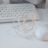 Étui de téléphone magnétique ultra fin pour Z Flip7 8, PC TPU haute transparence, 2 en 1, antichoc, résistant aux rayures, durable
