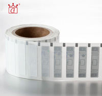 Etiqueta RFID UHF Inteligente ECO, ISO 18000-6C, 860-960Mhz, Rollo de Etiquetas Adhesivas de Papel para Gestión de Libros y Control de Inventario