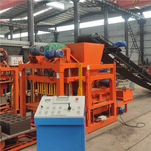 Machine automatique à blocs de béton QTJ4-25, haute capacité de production, pour briques de sable, pavés, bordures et <span class=keywords><strong>hourdis</strong></span> - Product Image 2
