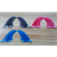 Ailerons latéraux en fibre de verre pour planche de surf Waterplay, pour longboard et wakeboard, petits ailerons jumeaux / ailerons simples, ailerons jumeaux