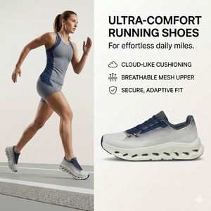 <span class=keywords><strong>Zapatillas</strong></span> de <span class=keywords><strong>Running</strong></span> en Nube para Exteriores de Gran Venta para Hombres y Mujeres Temporada de Verano Transpirables <span class=keywords><strong>Zapatillas</strong></span> Informales Empacadas en Caja de Invierno - Product Image 1