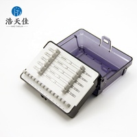 Kit d'outils de plantation immédiate avec boîte de désinfection spéciale pour la chirurgie implantaire dentaire et l'outil de fixation par vis - En promotion