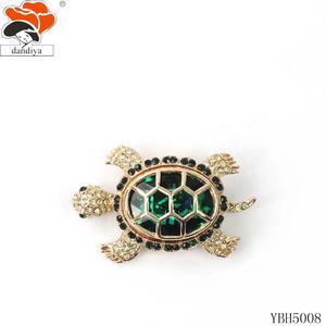 Schildpadden Strass Legering Schildpad Gevormde Mooie Broche Chi Eta Phi Custom Mam Mu Alpha Mu Ncnw Delta Ak Zeta Gamma - Product Image 2