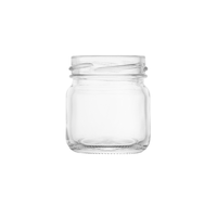 Pot en verre monodose 40 ml, emballage cosmétique, récipient alimentaire