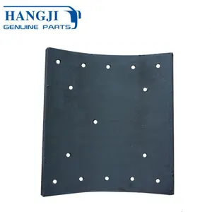 Chinese made truck engine parts ZK6107HE block brake lining material for sale 3552-00753 machine brake lining