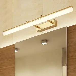 מכירה לוהטת Stretchable Led מעל חדר אמבטיה מראה אור אמבטיה הרחצה יהירות קיר אור