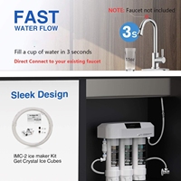 Purificateurs d'eau à ultrafiltration sous évier multi-filtration, système d'eau UF pour une eau pure