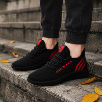 Chaussures de sport Fanghui, nouvelle version coréenne, à semelle plate, polyvalentes, décontractées, en mesh, pour la course à pied
