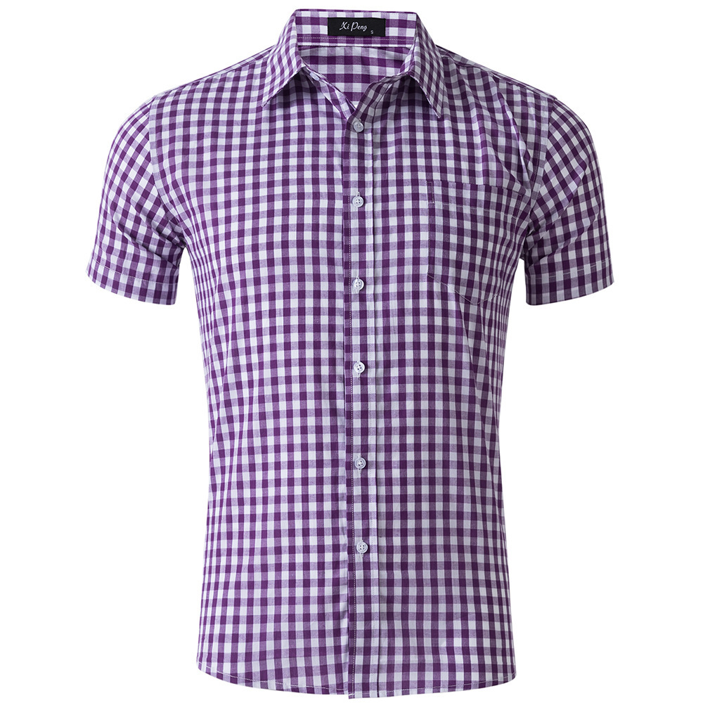 Purple short sleeve