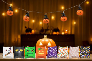 Halloween Pillow Shape <strong>Small</strong> Candy <strong>Paper</strong> <strong>Boxes</strong> Halloween Party Favor Goodie <strong>Paper</strong> <strong>Boxes</strong> Pillow Gift Treat <strong>Paper</strong> Box - Product Image 6