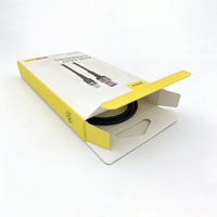 Boîte d'emballage de produit OEM de haute qualité, papier cartonné blanc, boîtes d'emballage personnalisées pour l'électronique