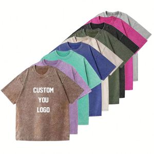 Camiseta Personalizada OEM/ODM 100% Algodón para Hombre y Mujer, Talla Grande, Corte Corto, 100% Algodón, Logotipo Serigrafiado - Product Image 1