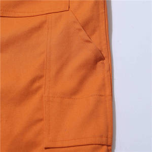 Overol Naranja para Hombre, Traje <span class=keywords><strong>de</strong></span> Piloto, Disfraz <span class=keywords><strong>de</strong></span> Prisionero, Pantalones <span class=keywords><strong>de</strong></span> Pintor para Hombre, Trajes <span class=keywords><strong>de</strong></span> Piloto para Hombre, Overol <span class=keywords><strong>de</strong></span> Trabajo - Product Image 6