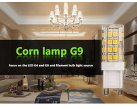 Source de lampe LED en céramique G9 G4 E14 220V 2W 3W 5W 7W ampoule de maïs de haute qualité