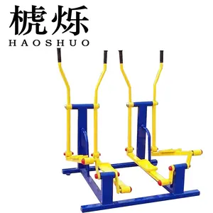 Factory Low Price High Quality Steel Wood Elliptical Trainer Air Stepper In Park/gym Outdoor Fitness Equipment Park Strength Gym
