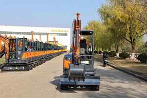 Excavadora de orugas de bajo precio CDM6025, miniexcavadora de 2.5 toneladas, equipo de movimiento de tierras para construcción - Product Image 2