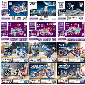 EPT 2025 Kit de Circuitos Electrónicos STEM Eléctricos para Armar, Bloques de Construcción Espaciales de Plástico, Juego de Juguetes Educativos de Ciencia - Product Image 6