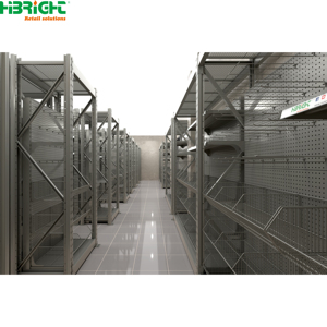 Supermarket Shelves Retail Display <b>Rack</b> Metal <b>Shelving</b> <b>System</b> for Grocery Store Store Layout - Product Image 5