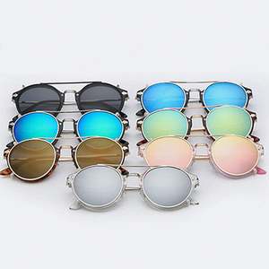 Gafas de Sol Retro 2025 para Hombre y Mujer, Lentes Redondas Extraíbles, Doble Capa, Estilo Steampunk, Plegables - Product Image 3