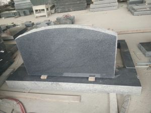 Precio de Fábrica, Granito Cruzado de Polonia y Holanda, Mini Granito Islámico en Blanco, Diseño de Lápida Bíblica, Diseño de Lápida de Granito Negro - Product Image 5