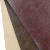 Cuir synthétique PU imperméable à toucher doux, motif papier décollable 1,1 mm, pour empeignes de chaussures, fabriqué en Chine