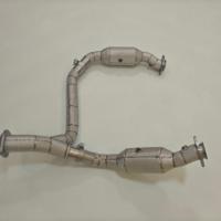 Tubería de Escape Aislada de Acero Inoxidable SS304 de Alta Calidad para Dodge Ram 1500 5.7, Fácil Instalación, Opciones de Tubo Recto o con Catalizador Personalizado