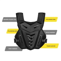 Rompi Pelindung Dada Punggung untuk Sepeda Motor, Pelindung Tulang Belakang untuk Bersepeda, Skating, Ski, Motocross, dan Berkendara Motor