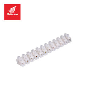 Maikasen U или H тип PE PP PA X3 3A 5A 6A 10A 15A 20A 30A 60A 80A 100A 150A текущий белый или черный винтовой Барьерный клеммный блок - Product Image 1
