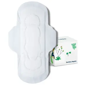 Naturella有机棉卫生垫可生物降解女性透气卫生巾中国制造商