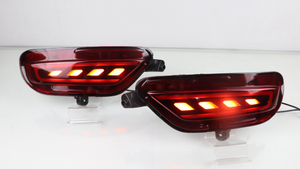 2PCS Posteriore Della Lampada Della Nebbia Per Mazda <span class=keywords><strong>CX5</strong></span> 2017 2018 2019 auto LED Paraurti Luce di Freno Dinamico Segnale di Girata auto parti di copertura Riflettore - Product Image 5