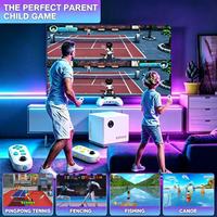 Console de jeu à détection de mouvement 4K HD, boîtier TV de jeu, contrôle gestuel pour le divertissement familial à domicile, contrôleurs sans fil Android