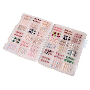 Transparent Dustproof Nail Storage Box Large Capacity Double Sided For Nail Samples Portable Organizer - Product Image 5