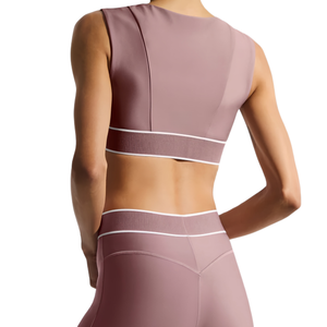 Nouvel <span class=keywords><strong>ensemble</strong></span> <span class=keywords><strong>de</strong></span> vêtements <span class=keywords><strong>de</strong></span> sport AIL Fitness pour femme, couleur unie personnalisable, sans couture, yoga, gym, <span class=keywords><strong>ensemble</strong></span> <span class=keywords><strong>de</strong></span> vêtements <span class=keywords><strong>de</strong></span> sport <span class=keywords><strong>de</strong></span> luxe, 2 pièces, ensembles sexy - Product Image 3