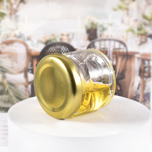 Nouveau produit de bonne qualité, mini pot en verre fantaisie de 25 ml pour le miel, la confiture, les cornichons, la sauce aux pommes, le lait, la confiture avec bouchon à vis - Product Image 2