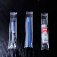 Service OEM en gros personnalisé OPP Transparent en plastique auto-adhésif poche Ziplock pochette stylo bijoux bonbons emballage cadeau