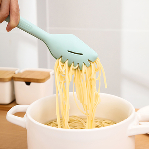 Pinzas de Silicona Ecológicas al por Mayor, Resistentes al Calor y Anti-escaldaduras, Utensilio de Cocina Multifuncional para BBQ, Pasta y Pan - Product Image 5