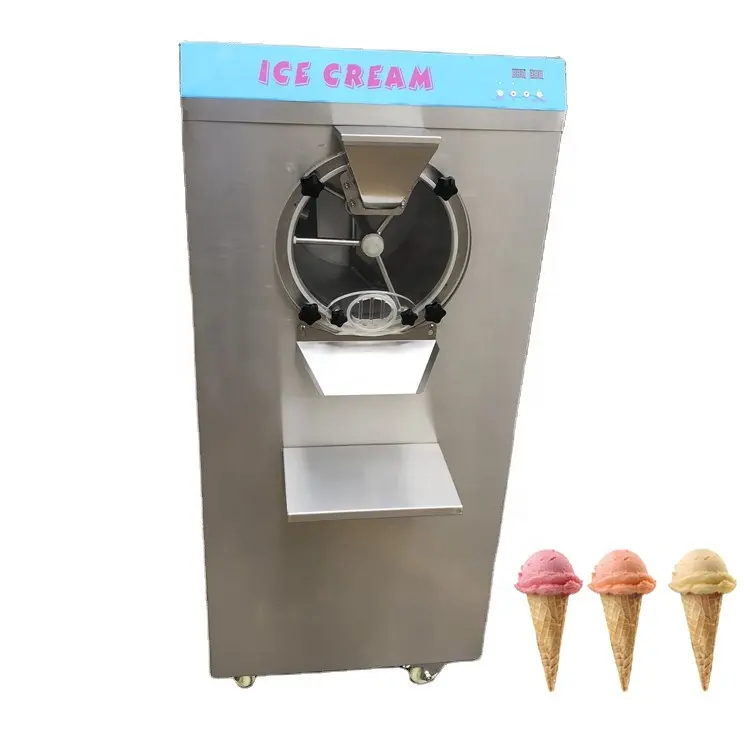 Mesin es krim keras penggunaan komersial Freezer Batch harga murah untuk bisnis