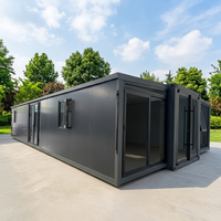 SKYLINE Maison conteneur extensible 20 pieds à prix abordable, design chinois, 2 chambres, maison prête à l'emploi, Australie, Granny Flat, maisonnette préfabriquée