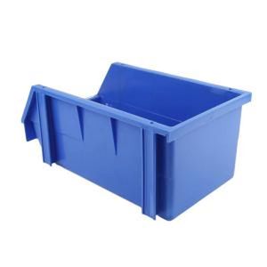 Warehouse Tool Picking Square Stackable Stacking Hanging <b>Plastic</b> Industrial Storage Bin <b>Box</b> for Small Parts Screws - Product Image 4