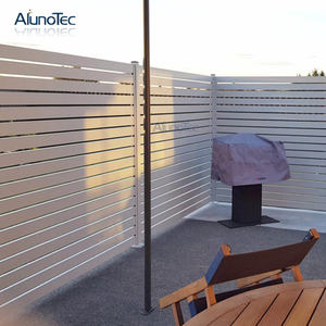 Легко собранный наружный фторуглеродный декоративный алюминиевый забор для сада - Product Image 5