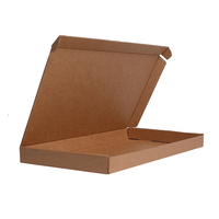 Boîte en carton ondulé réutilisable avec logo personnalisé - Emballage d'expédition anti-rayures pour tapis de souris et accessoires électroniques