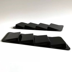 <span class=keywords><strong>Capot</strong></span> avant en fibre de carbone noir, accessoires pour Honda Nissan, BMW, 2 pièces - Product Image 5