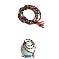 Zooying 4-5mm Natural Mix Tourmaline Natural Stone Bead Quartz Bracelet Women Men Fashion Semi-precious Jewelry