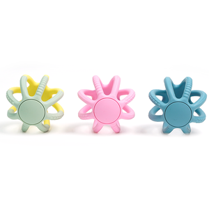 Boule de <span class=keywords><strong>dentition</strong></span> en Silicone sans Bpa pour bébé, <span class=keywords><strong>hochet</strong></span> pour enfants - Product Image 4