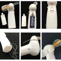 Ventilateur de poche mini LED personnalisable avec batterie remplaçable et logo personnalisé pour ventilateur de poche mini LED programmable DIY