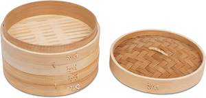 Strumento di cottura tradizionale in stile cinese economico vapore di bambù amichevole nei ristoranti della cucina hotel per il vapore di bambù - Product Image 5