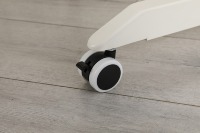 ADA 2025 Le plus récent bureau pneumatique à hauteur réglable-Bureau ergonomique à une jambe avec système de levage à gaz lisse