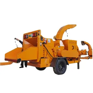Forestry machinery tractor mini wood chipper shredder