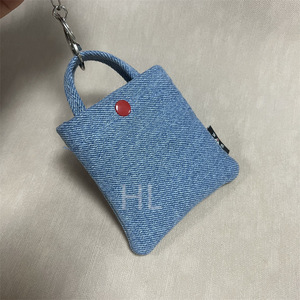 New <b>mini</b> denim bag, Bluetooth earphone bag, spring minimalist keychain <b>lipstick</b> bag, <b>mini</b> handbag. - Product Image 3